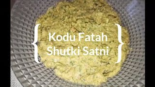Kodu Fatah Shutki Satni