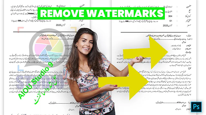 How to remove watermark from pdf PHOTOSHOP | how to remove watermark from image in photoshop  2021