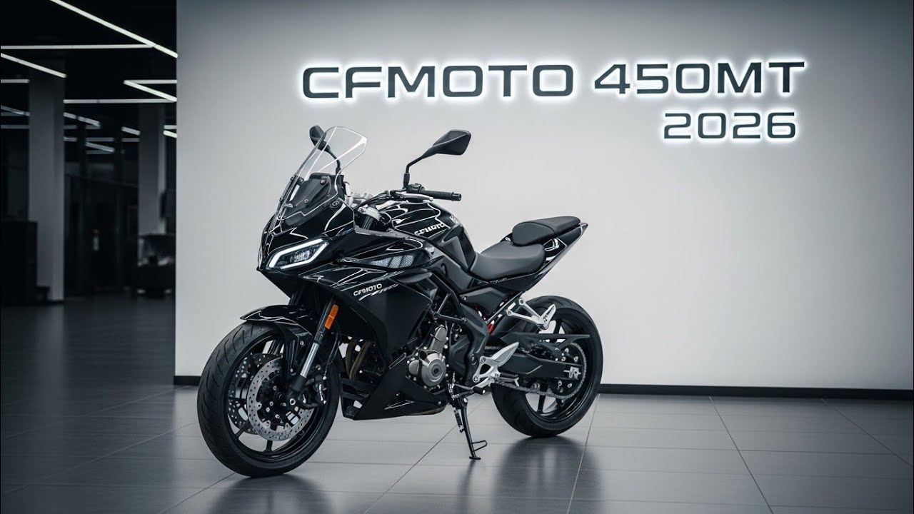 New 2026 CFMOTO 450MT Revealed! The Adventure Bike Everyone Is Talking ...