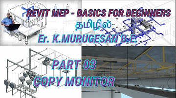 REVIT MEP - Part 03 - Copy Monitor in Tamil