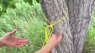 How to tie Halter Hitch survival knots - extra safety variations