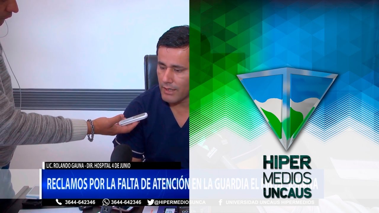  FALTA DE ATENCION EN LA GUARDIA DEL HOSPITAL 4 DE JUNIO