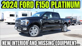 2024 Ford F150 Platinum 703A: Check Out The New Interior And Shrinkflation...