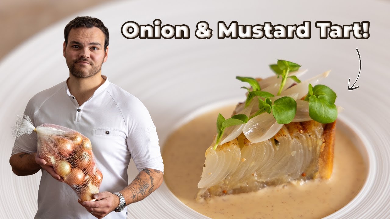 Изысканный луково-горчичный пирог! С бриошем и горчичным соусом! | Рождественское меню 2025 - Эпи...