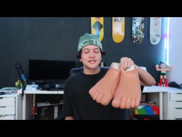 IMRAN POTATO CAVEMAN SLIPS REVIEW-ON FEET!!! 