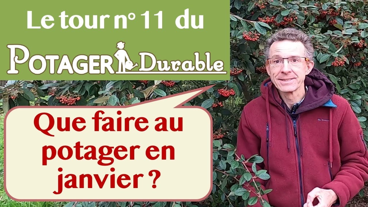 Que faire au potager en janvier