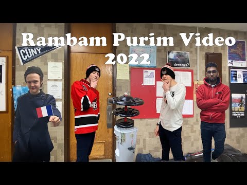 Rambam Mesivta Purim Video 2022