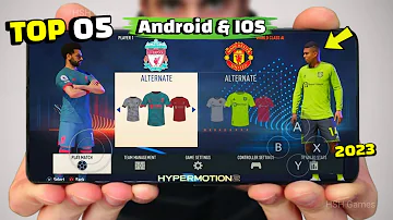 TOP 5 Best Football Games For Android & iOS 2023 Offline/Online | Download Best Soccer Games Mobile