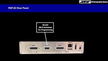 RSP-Z2 Rear Panel with RoIP, SIP, and RTP Backhaul