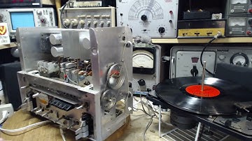 Clairtone Console Stereo Video #8 - Signal Tracing