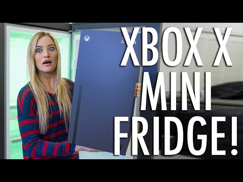 Xbox Series X Mini Fridge!