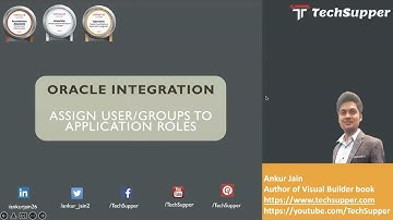 Assign users or groups to Oracle Integration application roles | OIC