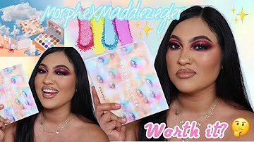 NEW! MORPHE X MADDIE ZIEGLER | SWATCHES | TUTORIAL |WORTH IT?