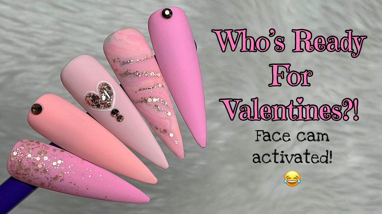 Heart Nail Art | Vettsy Gel Polish Sets | Facecam has landed!