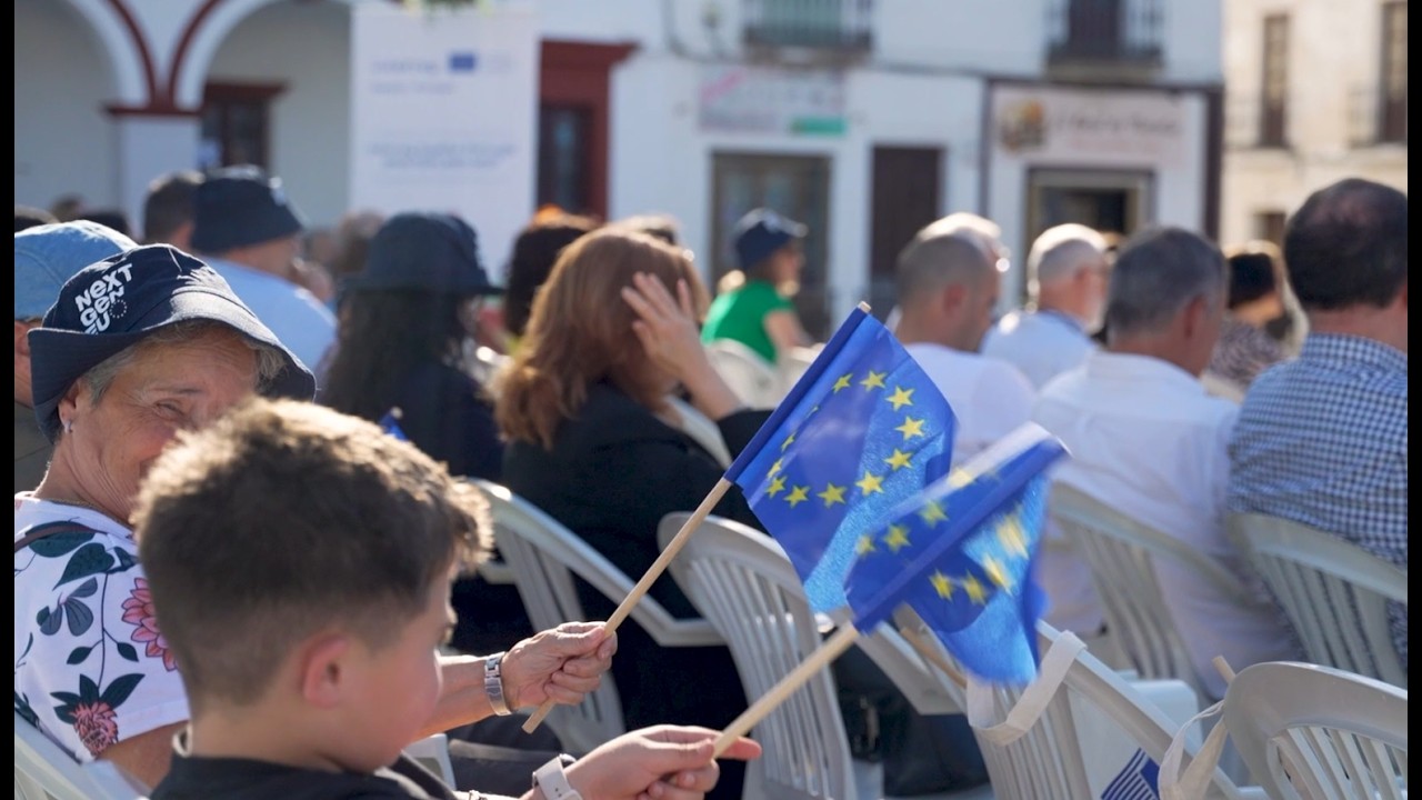 Las Plazas de Europa en Villanueva del Fresno: 40 años mejorando vidas transfronterizas