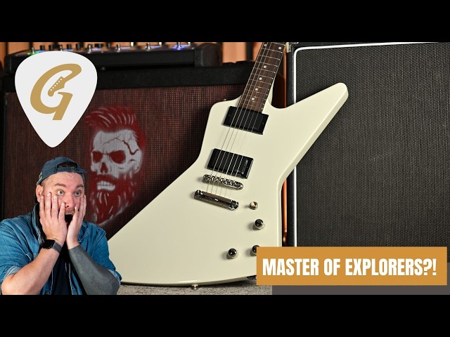 Guitar Talk - An Honest Epiphone Explorer 80's EMG Review - YouTube