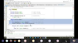 String Reverse Application using Stack  1