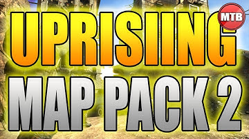 Black Ops 2 "UPRISING" Map Pack 2 - Studio & Vertigo - NEW Zombies & Multiplayer Maps - BO2 Gameplay