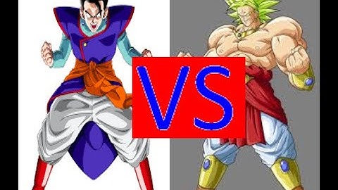 DRAGON BALL Z SHIN BUDOKAI ULTAMITE GOHAN VS LSSJ BROLY