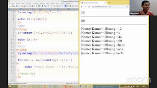 21/22 - Pemrograman Web 2 - TI4C - P7 - Teknik Modularitas & Tentang ARRAY