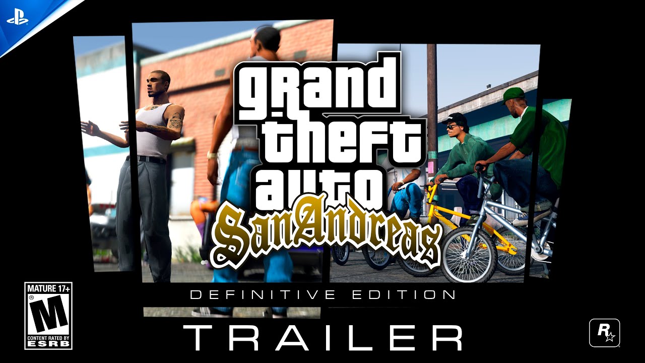 Grand Theft Auto: San Andreas – The Definitive Edition em breve