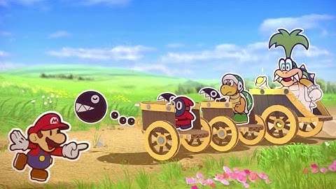 Paper Mario: Color Splash Walkthrough Part 7 - Kiwano Temple & The Golden Coliseum (Iggy Boss)