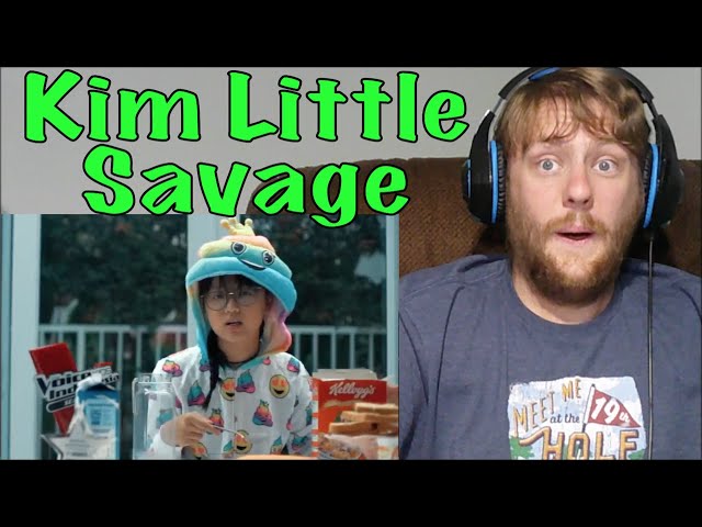 KIM - Cute Little Savage Reaction! class=