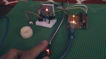 Joystick with Arduino and LED Matrix