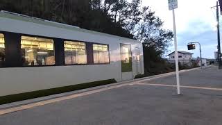 キハ110系初期型　佳景山発車