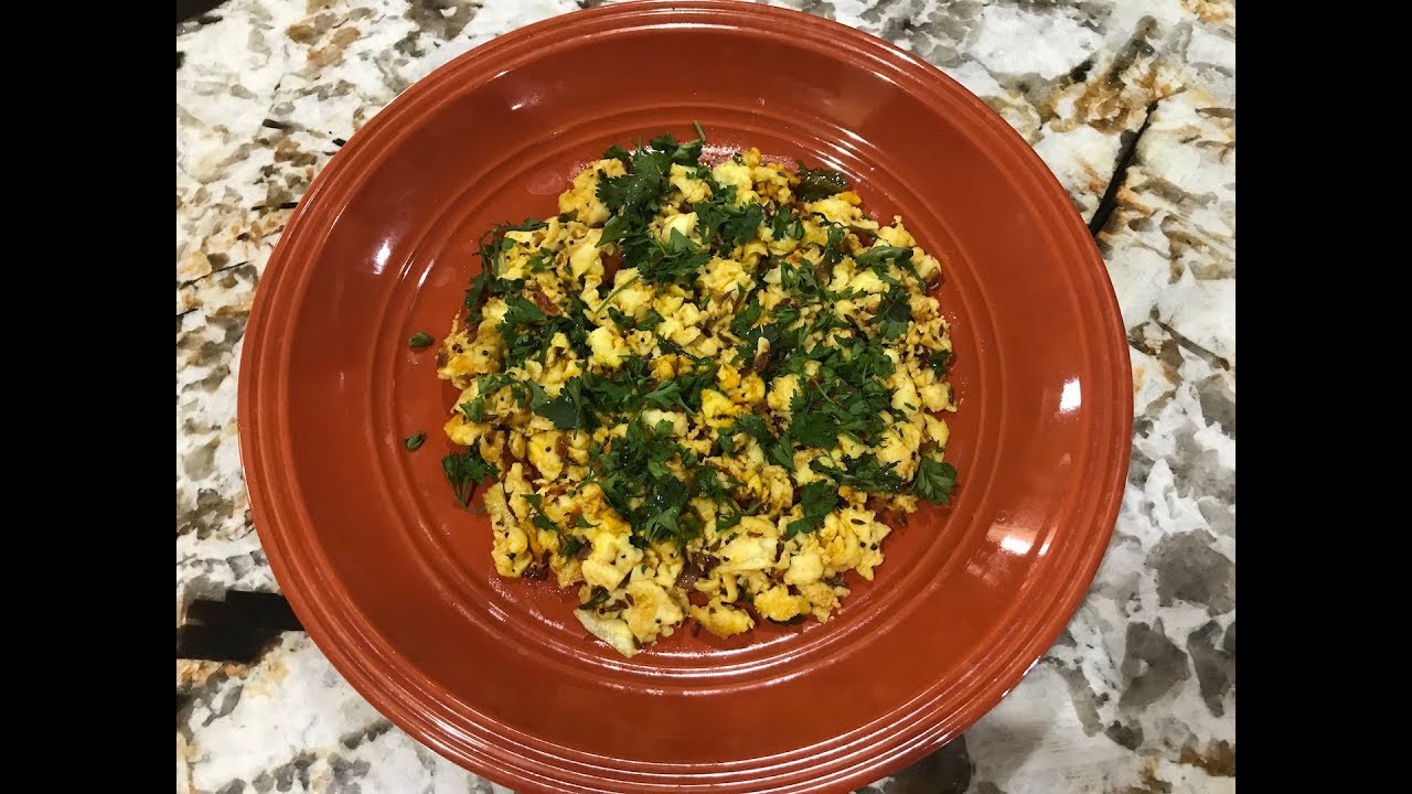 Paneer Bhurji/Dry Paneer Bhurji | Gayathiri