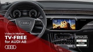 TV FREE AUDI A8 2018 (VIM)