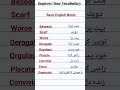Basic English Words | daily routine words | spoken english
