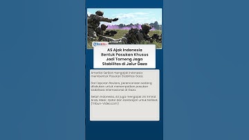 RI Diperhitungkan! Amerika Ajak Indonesia Bentuk Pasukan Khusus Jadi Tameng Stabilitas di Jalur Gaza