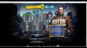 Axton skill tree walk through Borderlands 2