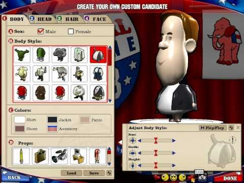 Let's Play The Political Machine 2008 - Part 1