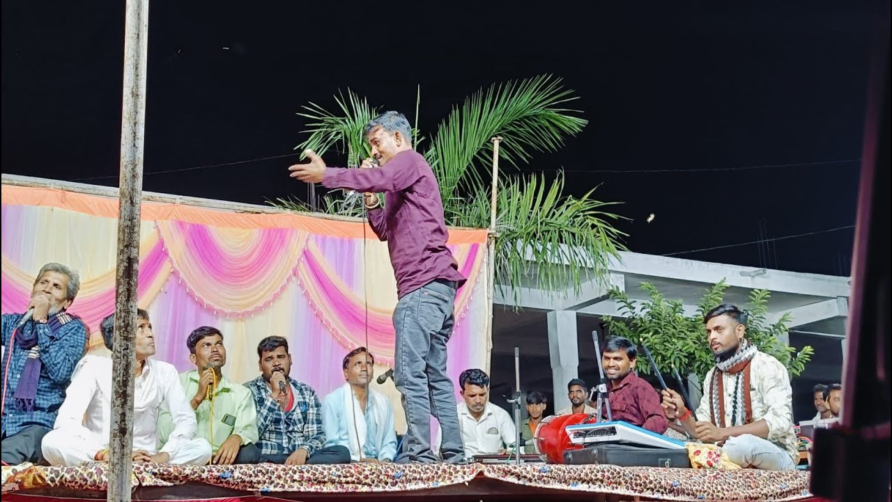 निमाड़ी भजन मुकाबला प्रताप भाई - सुनील भाई ग्राम बोरुट जिला खरगोन राउंड 4 भाग 1