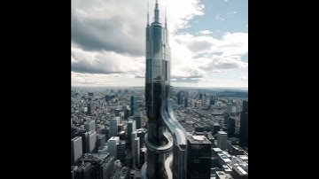 Neo Tokyo Architecture  #architecturalconcept #buildingprojection#tokyo #cyberpunk #3danimation