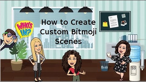 Bitmoji Scenes Tutorial