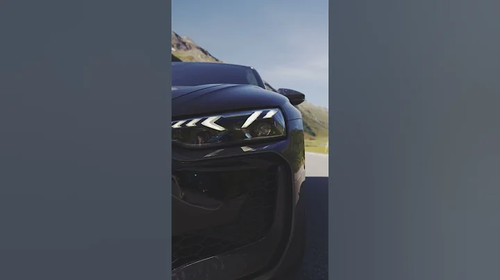 Every detail tells a story. The Audi RS e-tron GT in St. Anton.