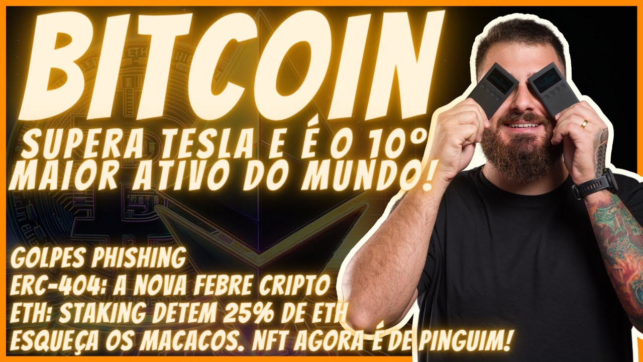 BITCOIN ATINGE 48,8K COM ETFs BOMBANDO E É O 10º MAIOR ATIVO DO MUNDO 🚀