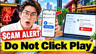 Gmail New Audio Message Email Scam: How the Fake 'Play Audio' Link Targets Your Google Login
