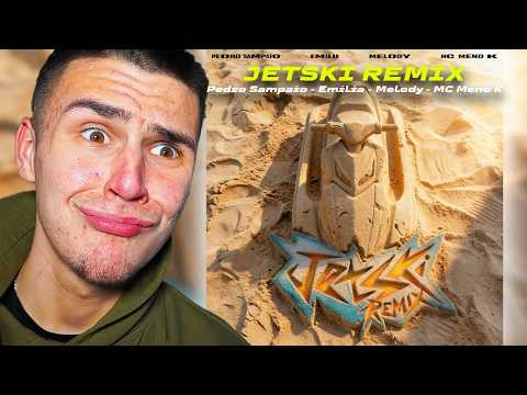 Alwhites Reage a JETSKI REMIX (PEDRO SAMPAIO, Emilia · MC Meno K, Melody) | Gringo Britânico REAÇÃO