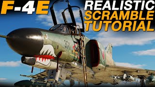 DCS F-4E Phantom II Cold Start, Scramble & Cartridge Tutorial!