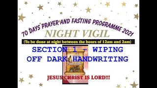 Section 1 Vigil Day 10 MFM 70 Days Prayer & Fasting Programme 2021 Prayer Battle Dr  D K  Olukoya