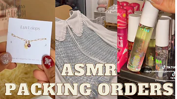 ASMR Packaging Orders #74 | Small Business | Business Album