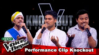 Video thumbnail of "Dharmendra Vs Rabi Vs Bikki | Knockout |The Voice of Nepal Season 3 - 2021"