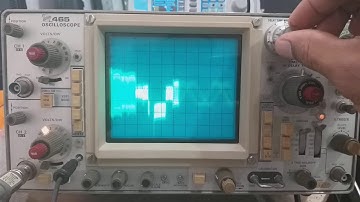 Osciloscopio tektronix 465