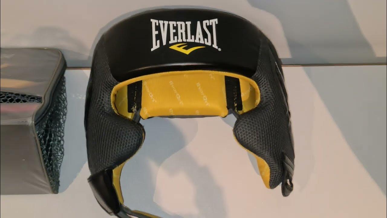 Used Everlast Evercool Headgear Face Guard Boxing Martial Arts MMA UFC