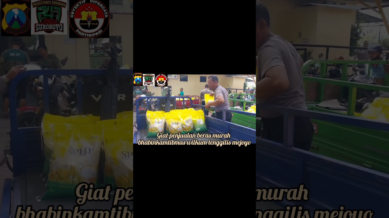 Gerakan Pangan Murah Polsek Tenggilis Mejoyo untuk warga Tenggilis