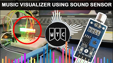 How I made DIY Music Visualizer with Arduino Colorful LED  by WTC Zone #music #tutorial #project